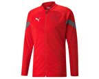 Puma Teamfinal Training Jacket Erkek Futbol Antrenman Ceketi 65737801 Kırmızı