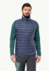 Jack Wolfskin Pilvi Down Vest Erkek Yelek 1207711-1292 Evening Sky