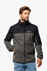 Jack Wolfskin Feldberg Hood Erkek Gri Ceket 1306923-6945