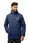 Jack Wolfskin Altenberg 3IN1 JKT M Erkek Outdoor Ceket A61864-C0412 Midnight Sky
