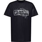 Jack Wolfskin Brand Tee Erkek T-Shirt