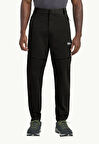 Jack Wolfskin A63928-6000 Hikeout Zip Away Pants M Erkek Outdoor Pantolon