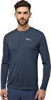 Jack Wolfskin A60291-C0412 Vonnan Ls T M Erkek Outdoor Tişört