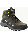 Jack Wolfskin 4051261_4600235080 Woodland 2 Texapore Mid M Khaki/Green Erkek Outdoor Bot