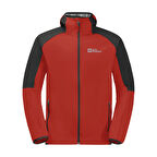 Jack Wolfskin Kırmızı Erkek Zip Ceket 1306922_2193 FELDBERG HOODY M