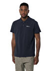 Jack Wolfskin Lacivert Erkek Polo T-Shirt 1809301_1010 ESSENTIAL POLO M