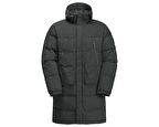 Jack Wolfskin Dellbrueck Long Jkt Unisex Outdoor Montu 1207551-6502 Siyah