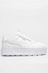 Puma Karmen Rebelle Puma White-Puma White BEYAZ Kadın Günlük Ayakkabı