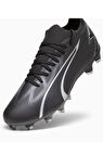 Puma ULTRA MATCH FG/AG Erkek Krampon Siyah Gri 40-45 