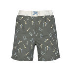 Lassig Palms UV Korumalı Mayo Şort Deep Olive