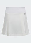 adidas Beyaz Kız Çocuk Diz Üstü Düz Etek HS0542 G CLUB PLEAT SK