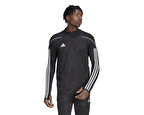 adidas Tiro23 L Tr Top Erkek Futbol Uzun Kollu Antrenman Üstü HS0326 Siyah