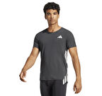 JF3473-E adidas Adızero Tee M Erkek T-Shirt Antrasit