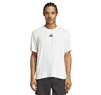 JE5746-E adidas D4T Int. Tee Erkek T-Shirt Beyaz