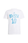 adidas Çocuk  Beyaz  T-shirt Y MESSI N&N G T JJ1416