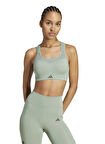 adidas JI8041 TLRDIM HS BRA Yeşil Sporcu Sütyeni