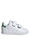 adidas Beyaz - Yeşil Bebek Yürüyüş Ayakkabısı JP9721-STAN SMITH CF I