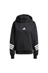 adidas Kadın  Siyah  HOODY W FI 3S OH HD JC5426