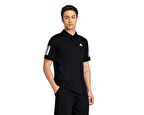 adidas Club 3Str Polo Erkek Tenis Polo Tişört JG0985 Siyah