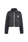 adidas Kadın  Gri 274 AOP CROP JACKET JJ3141