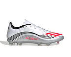adidas F50 Messi League Fg/Mg Erkek Çoklu Çim Zemin Kramponu JP7446 Beyaz
