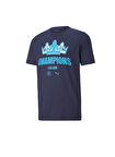 Puma Mavi Erkek Regular Fit T-Shirt 77868003 MCFC Premier League SBD Li