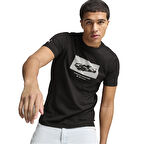 Bmw Mms Erkek Siyah Günlük Stil T-Shirt 62750301