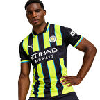 Manchester City Away Erkek Mavi Futbol Forma 77508602