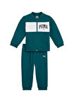 Puma Yeşil Bebek Eşofman Takımı 68333222B-MINICATS PUMA SQUAD