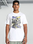 Puma Graphics Photoprint Tee Erkek Beyaz Tişört - 683213 02