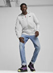 Puma 62641104 F1 ESS Full-Zip Hoodie Ash Gri Regular Fit Düz Erkek Zip Ceket