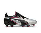 Puma King Ultimate Fg/Ag Erkek Çim Zemin Kramponu 10830303 Gri