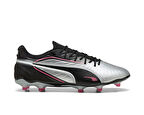 Puma King Match Fg/Ag Erkek Çim Zemin Kramponu 10831502 Gri