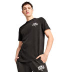 Class Erkek Siyah Günlük Stil T-Shirt 68464001