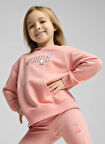 Puma Kız Çocuk Pembe Sweatshırt 63006318-PUMA X HELLO KITTY & FRIEN