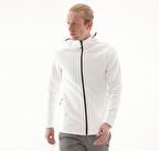 684613-02 Puma Evostrıpe Full-Zip Hoodie Erkek Ceket Beyaz