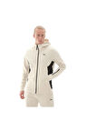 TECH Full-Zip Hoodie Bej Erkek Sweatshirt