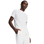 Evostripe Unisex Beyaz Antrenman T-Shirt 68461102