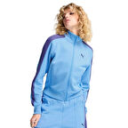 T7 Always On Track Kadın Mavi Günlük Stil Ceket 62979657