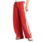 T7 Kadın Kırmızı Günlük Stil Eşofman Altı 62980315