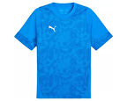 Puma Teamcup Traınıng Jersey Erkek Futbol Tişörtü 65916702 Mavi