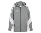 Puma Team Evostripe Hooded Erkek Futbol Kamp Ceketi 65994733 Gri