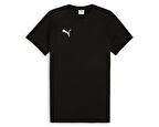 Puma Teamevostripe Tee Erkek Futbol Antrenman Tişörtü 65995303 Siyah
