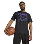 Rival Rage Erkek Siyah Basketbol T-Shirt 68544102