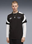 Puma 63251501 BMW MMS MT7+ TEE PUMA Blac Siyah Yuvarlak Yaka Regular Fit Düz Erkek T-Shirt