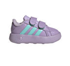 JR5630-B adidas Grand Court Frozen Cf I Bebek Spor Ayakkabı Mor
