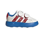 JQ8072-B adidas Grand Court Spıder-Man Cf I Bebek Spor Ayakkabı Beyaz