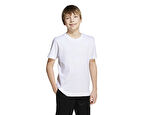 adidas J Smı Tee Çocuk Günlük Tişört JN2159 Beyaz