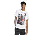 adidas M Spiderman T-S Erkek Günlük Tişört JL5556 Beyaz