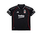 adidas Super Lig Çocuk Beşiktaş JK 25/26 Üçüncü Forma JN9926 Siyah